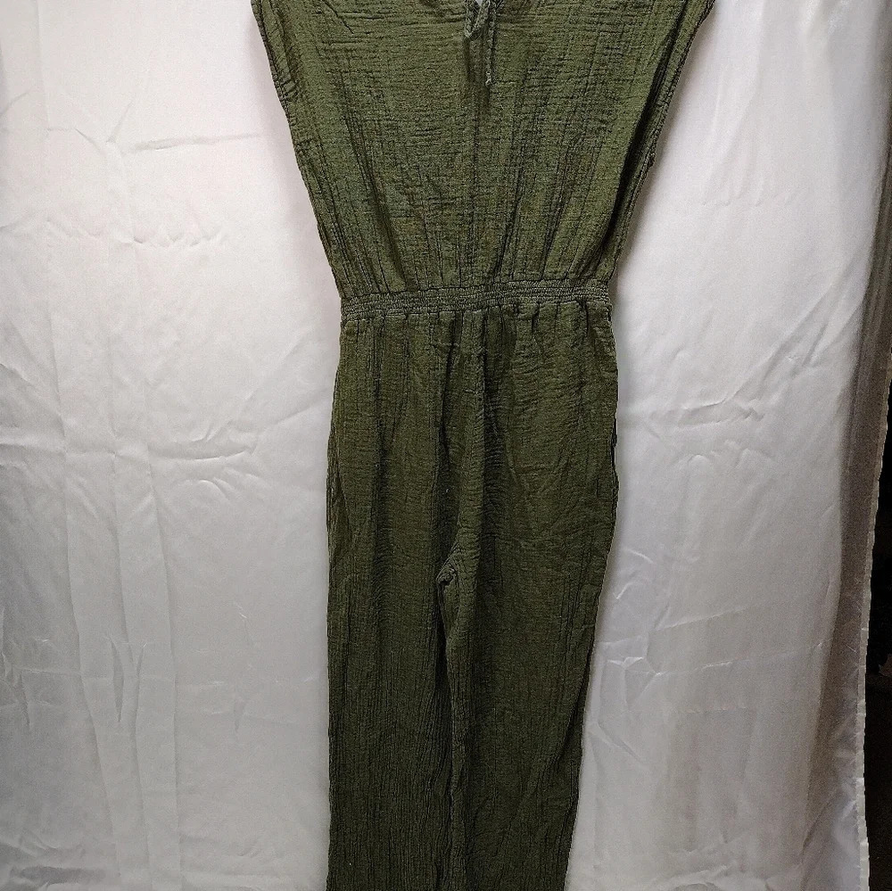 Xirena Nell gauze cotton basil jumpsuit Size Small - Picture 7 of 10